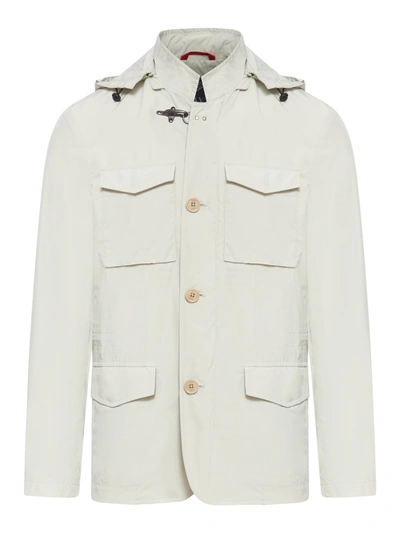 Shop Fay Archive Urban Jacket In White