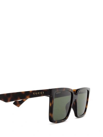 Shop Gucci Eyewear Sunglasses In Havana