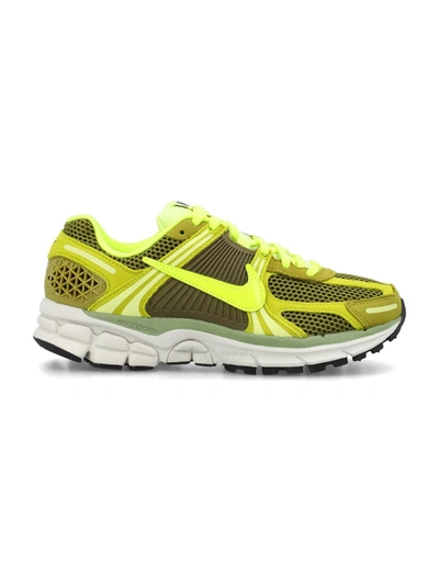 Shop Nike Zoom Vomero 5 Sneakers Woman In Olive Flak/volt-moss