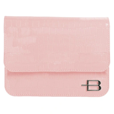 Shop Baldinini Trend Leather Di Calfskin Clutch Women's Bag In Pink