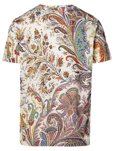 Shop Etro Multicolor Cotton T-shirt
