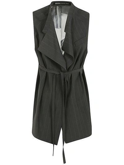 Shop Ibrigu Asymmetrical Vest Clothing In Grey