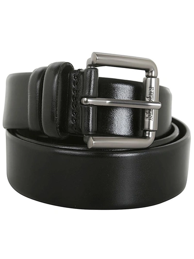 Shop Max Mara Wetleathe Accessories In Black