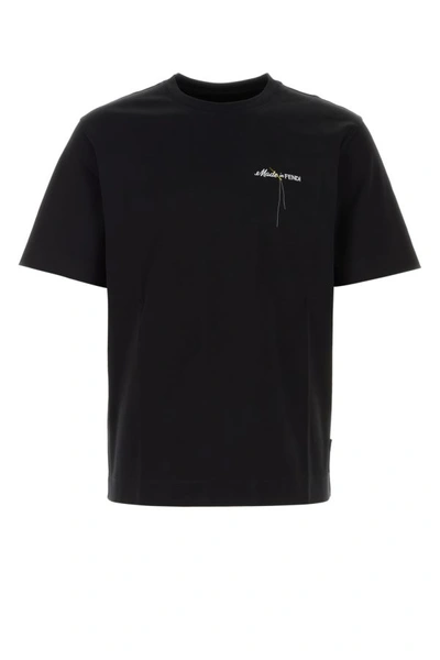Shop Fendi Man T-shirt In Black