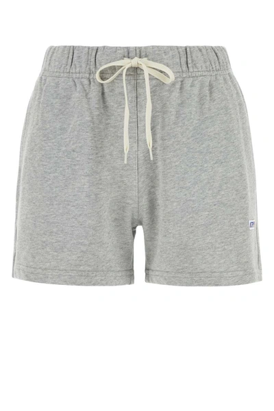 Shop Autry Shorts In Grey
