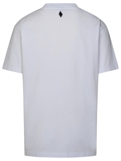 Shop Marcelo Burlon County Of Milan 'party Quote' White Cotton T-shirt