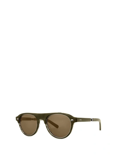 Shop Mr Leight Mr. Leight Sunglasses In Kelp-pewter/molasses
