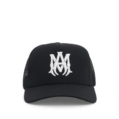 Shop Amiri Ma Logo Trucker Hat