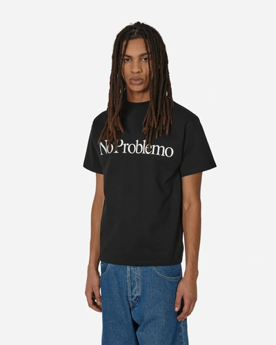 Shop No Problemo Logo T-shirt In Black