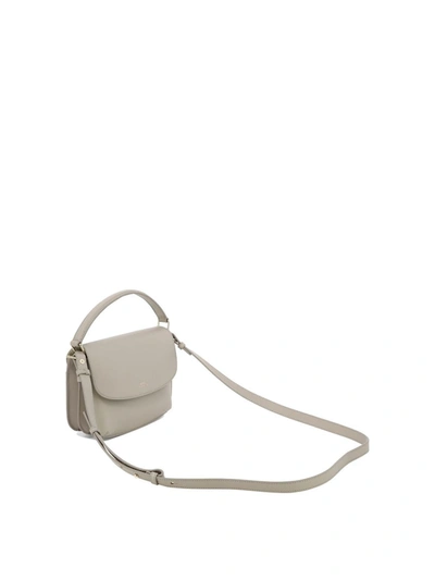 Shop Apc A.p.c. "sarah Mini" Shoulder Bag In Grey