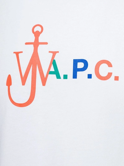 Shop Apc A.p.c. T-shirt A.p.c. X Jw Anderson In White