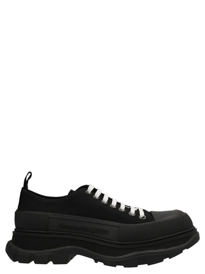 Shop Alexander Mcqueen Chunky Sneakers In Black