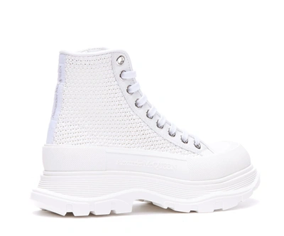 Shop Alexander Mcqueen Sneakers In White