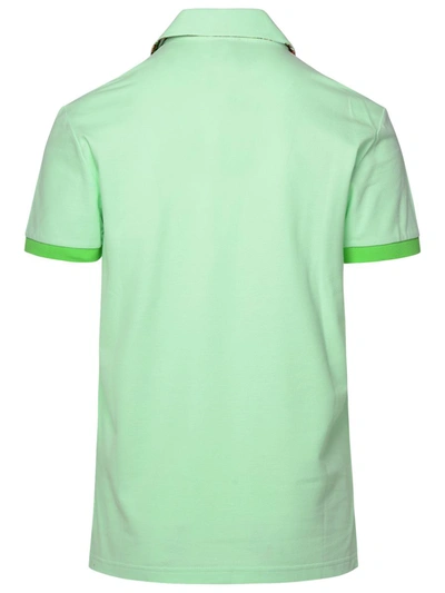 Shop Etro Polo Shirt In Green