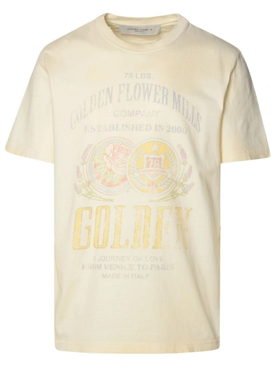 Shop Golden Goose T-shirts And Polos Multicolour In Avorio