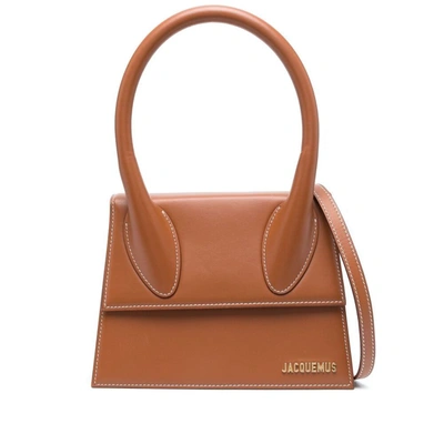 Shop Jacquemus Bags In Brown