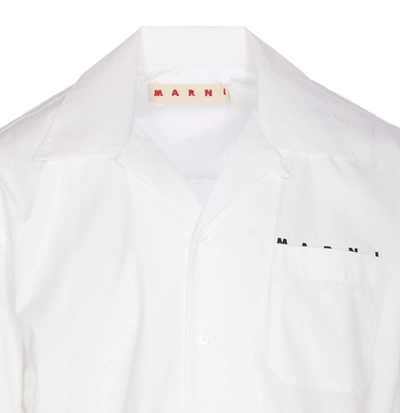 Shop Marni Shirts In Lily White