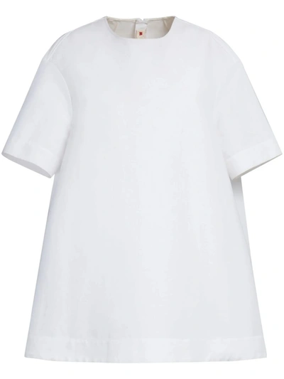 Shop Marni Cocoon Dress Clothing In White