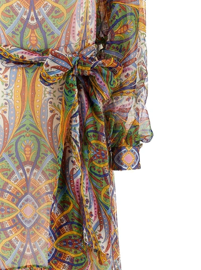 Shop Etro Dresses In Multicolour