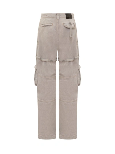 Shop Off-white Jeans With Straps Detail In Pink