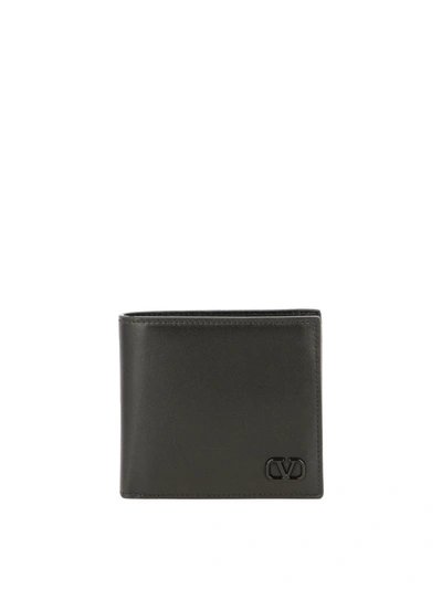 Shop Valentino Garavani Wallets & Card Holders In Black