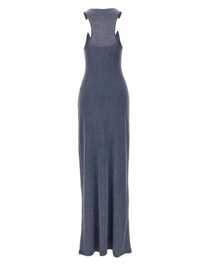 Shop Y/project 'invisible Strap' Dress In Blue