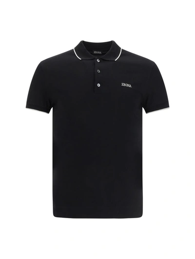 Shop Zegna T-shirts And Polos In K09