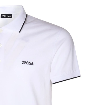 Shop Zegna T-shirts And Polos In N00