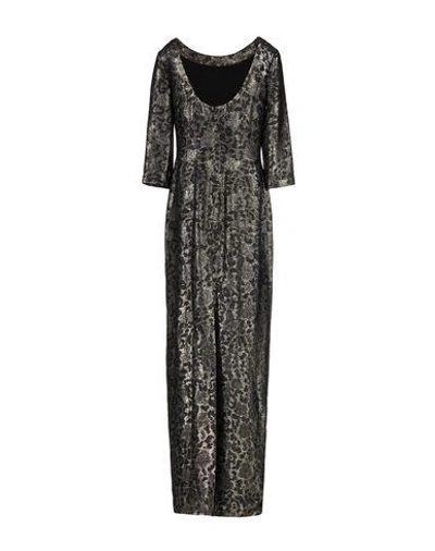 Shop Gucci Long Dress In Black