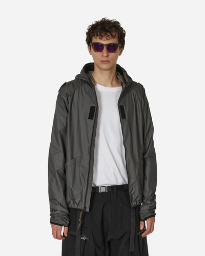 Shop Acronym Packable Windstopper Active Shell Jacket Gray In Grey