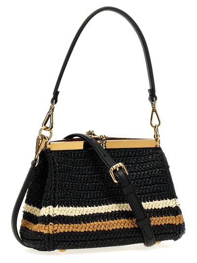 Shop Etro 'vela Mini' Shoulder Bag In Black