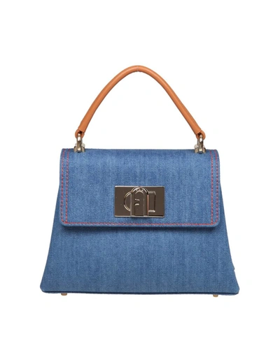 Shop Furla 1927 Mini Bag In Mediterranean Blue