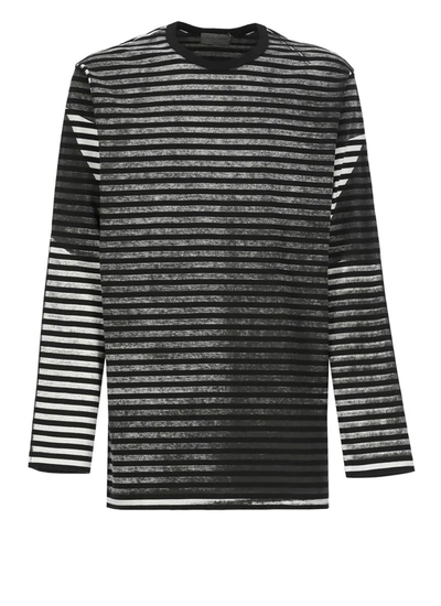 Shop Yohji Yamamoto Pour Homme Sweaters Grey