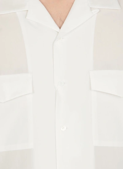 Shop Yohji Yamamoto Pour Homme Shirts White