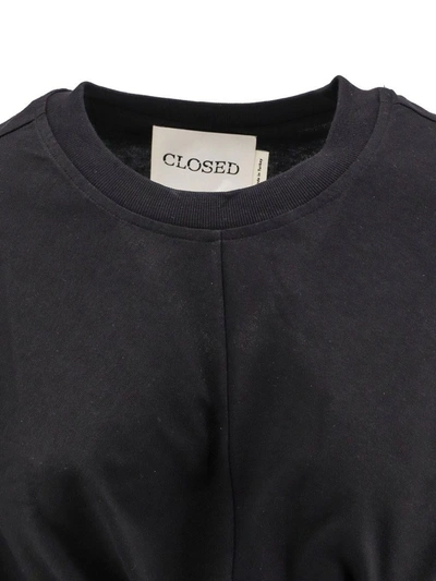 Shop Closed T-shirt In Black
