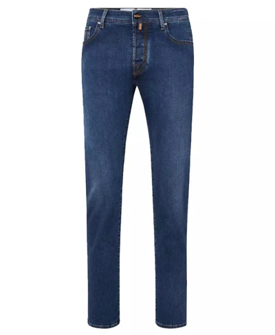 Shop Jacob Cohen Cotton Jeans & Men's Pant In Blue