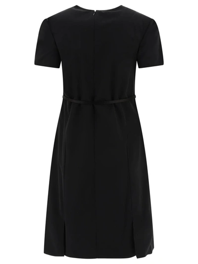 Shop Givenchy "voyou" Dress In Black