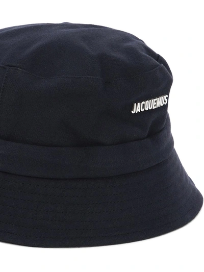 Shop Jacquemus "le Bob Gadjo" Hat In Blue