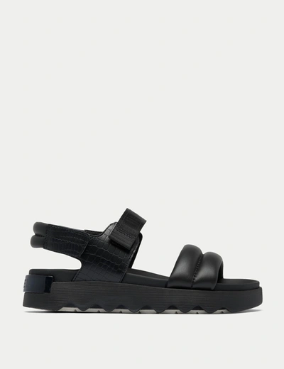 Shop Sorel Viibe Sandal In Black