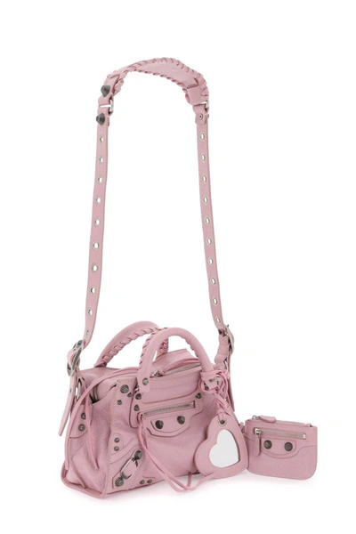 Shop Balenciaga 'neo Cagole Xs' Bag In Pink
