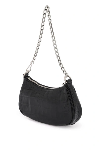 Shop Balenciaga Mini Bag Le Cagole With Strass Studs In Black