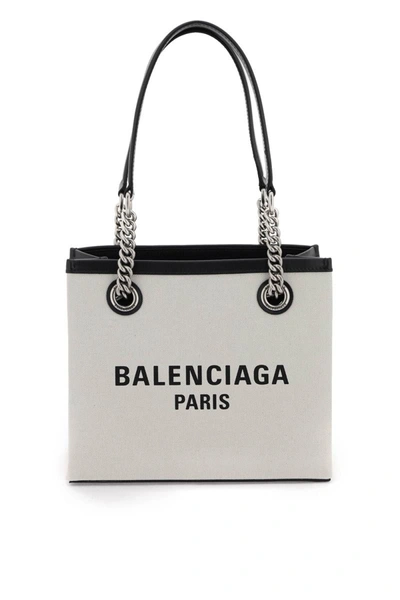 Shop Balenciaga Small Duty Free Tote Bag In Multicolor