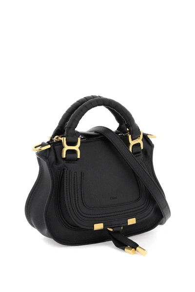Shop Chloé Chloe' 'marcie' Mini Bag In Black