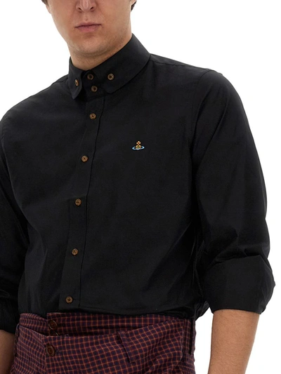 Shop Vivienne Westwood Shirt "krall" In Black