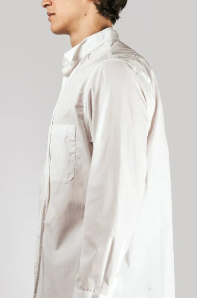 Shop Yohji Yamamoto J-string Shirt In White