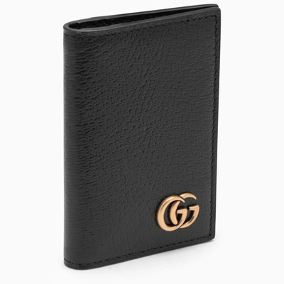 Shop Gucci Black Leather Card Holder
