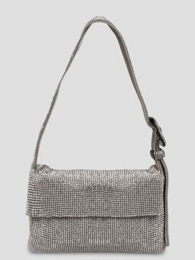Shop Benedetta Bruzziches Vitty Mignon Shoulder Bag In Metallic