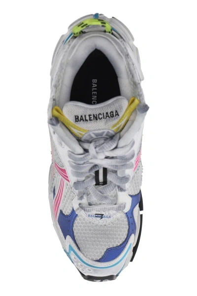 Shop Balenciaga Runner Sneakers In Multicolor