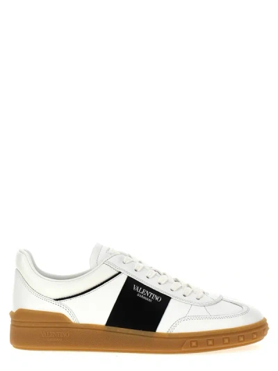 Shop Valentino Upvillage Sneakers In White/black
