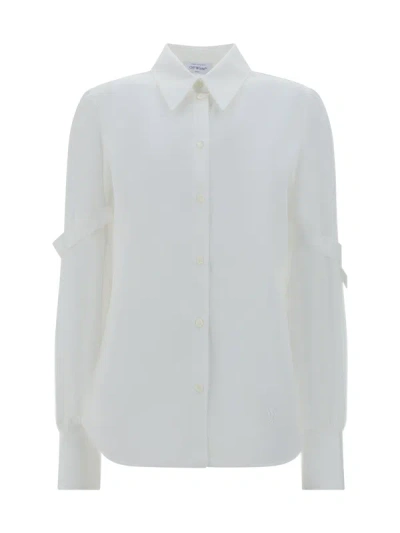 Shop Off-white Camicia In White White